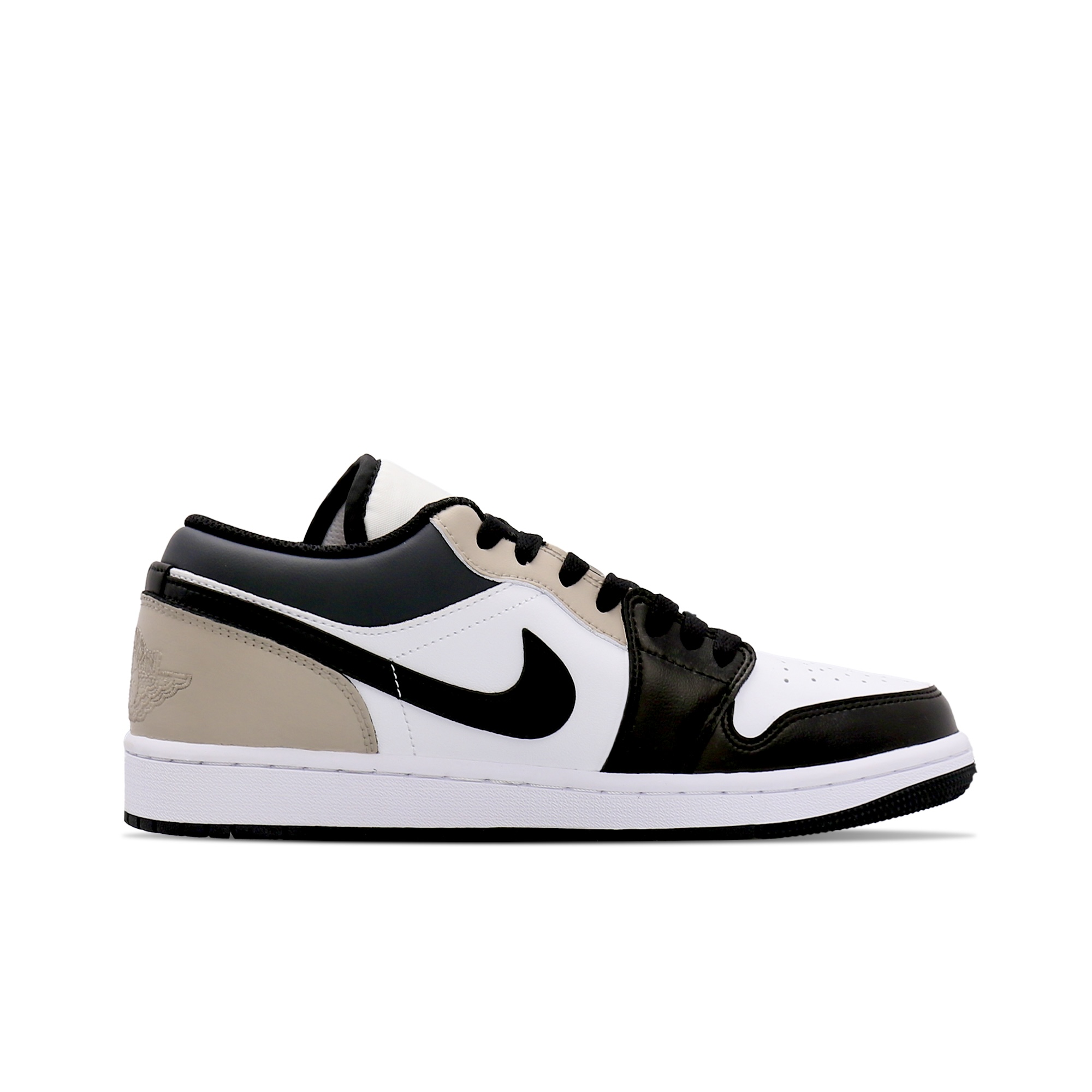 Jordan Air Jordan 1 Low top Vintage Basketball Shoes Unisex Black White
