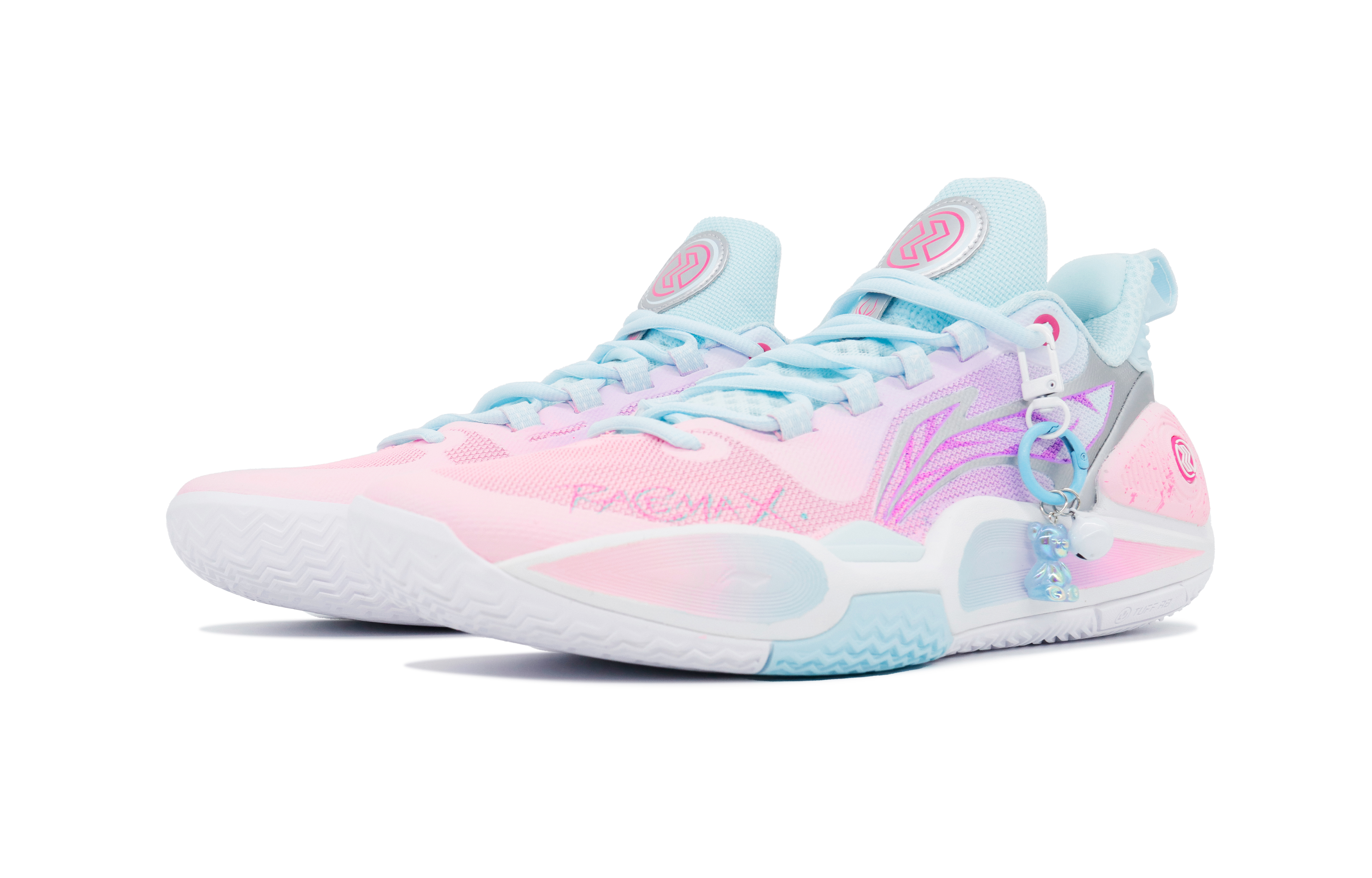 Li Ning Speed 9 Basketball Shoes Men’s Low Top Pink/Blue