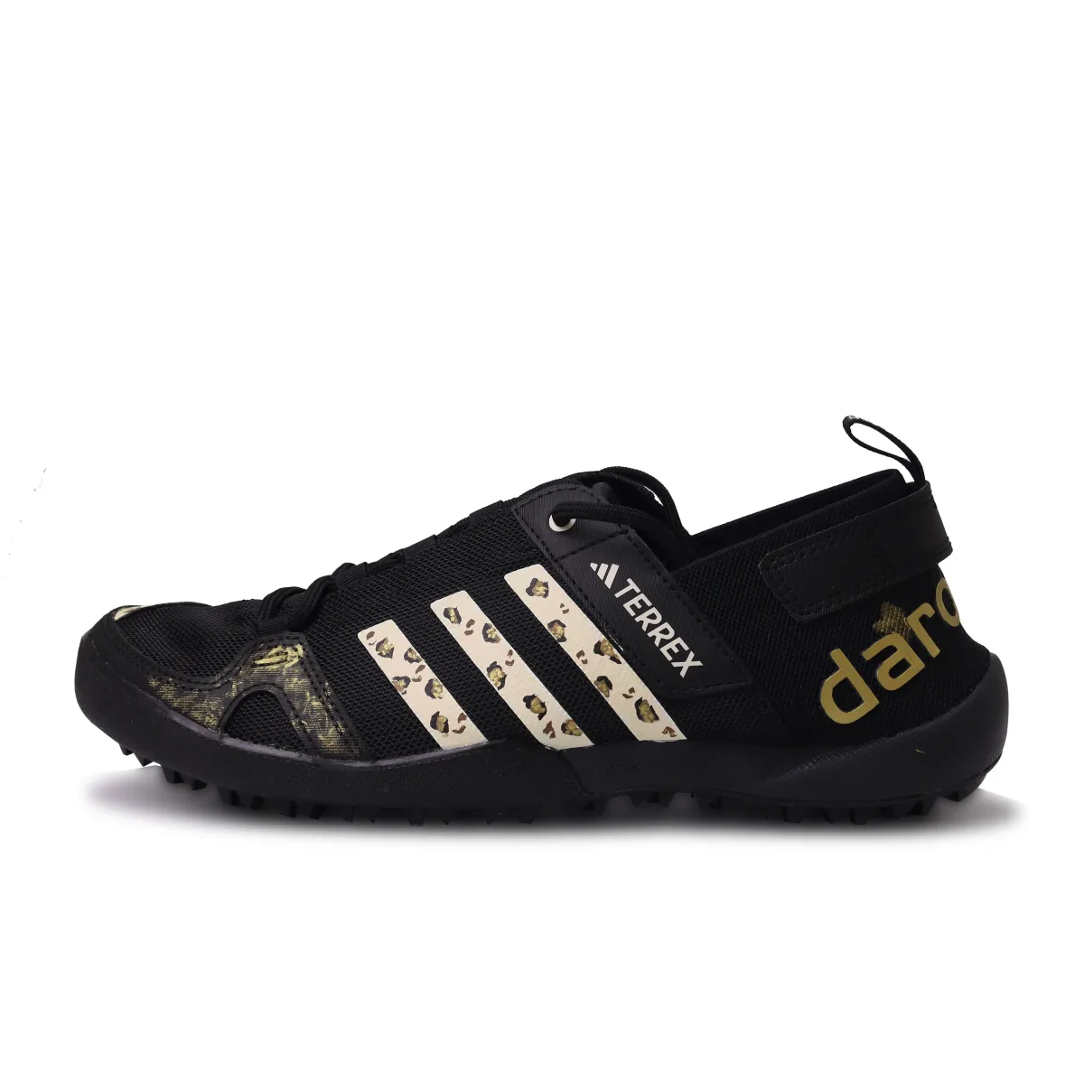 Adidas Terrex Daroga Golden Leopard Low top Hiking Shoes Men's Black Gold