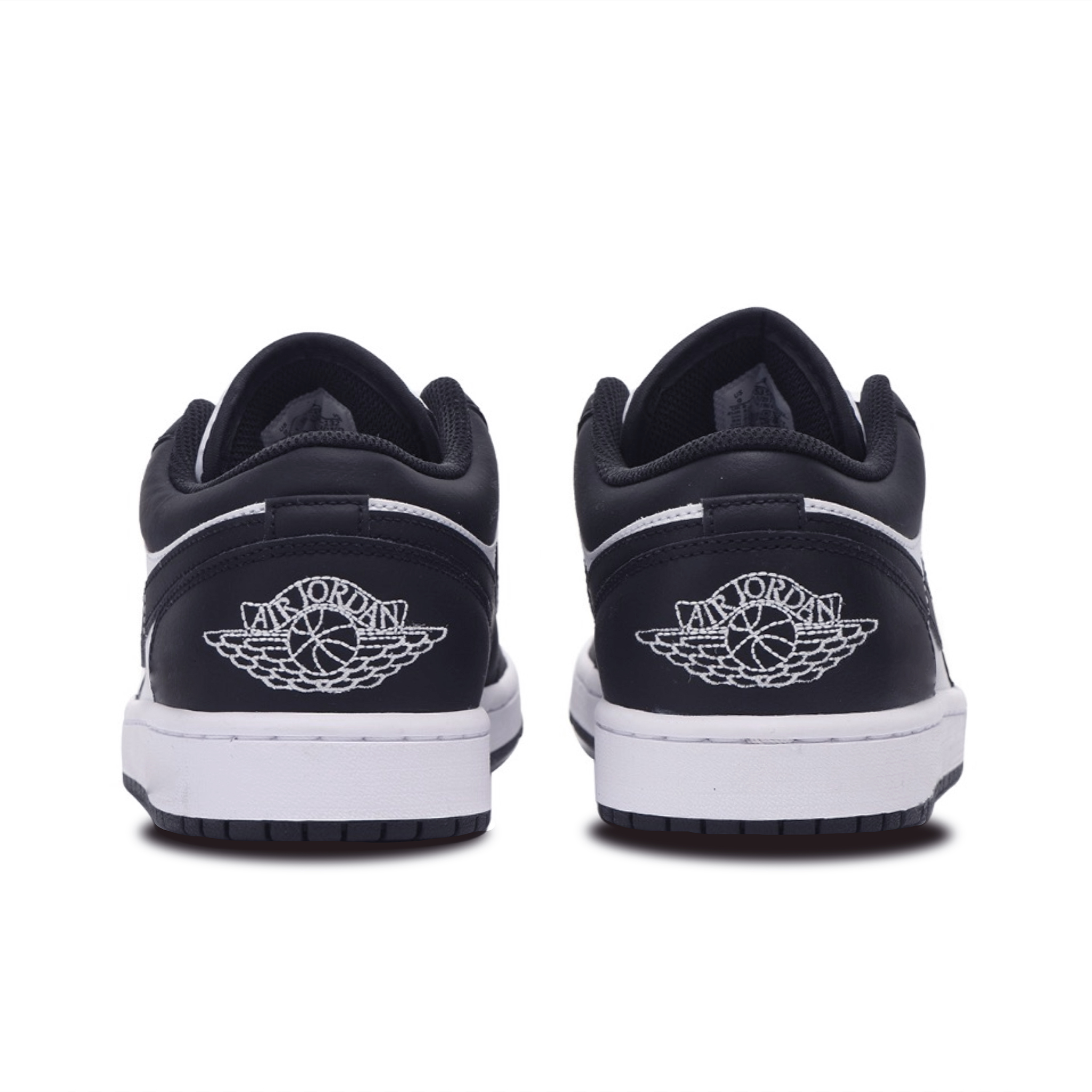 Jordan Air Jordan 1 Slip Resistant Abrasion Resistant Low top Vintage Basketball Shoes Men’s Starburst Black