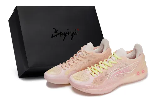 Li Ning Liren 4 V2 Slip Resistant Abrasion Resistant Slip Resistant Abrasion Resistant Low top BOOM Technology