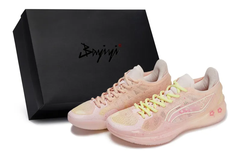 Li Ning Liren 4 V2 Slip Resistant Abrasion Resistant Slip Resistant Abrasion Resistant Low top BOOM Technology