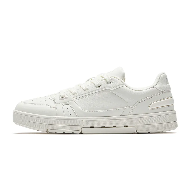 Anta Breath Slip Resistant Abrasion Resistant Low top Skateboard Shoes Women's White