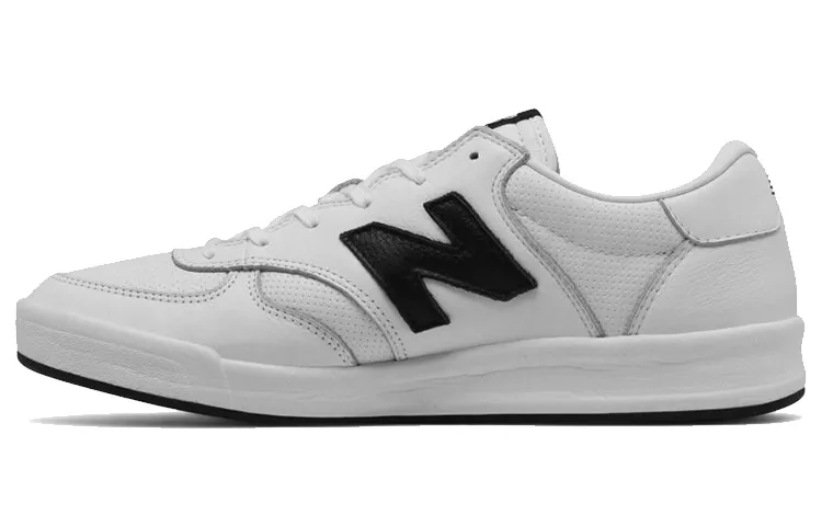 New Balance 300 Leather 'Black White'