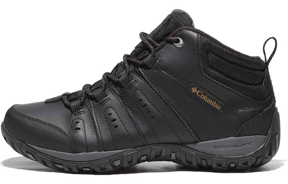 Columbia Cushioning Slip Resistant Abrasion Resistant Waterproof Thermal Mid top Mountaineering Shoes Men's
