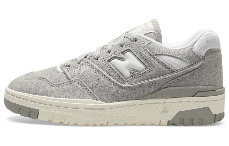 New Balance 550 «Suede Pack — Concrete» sneakers