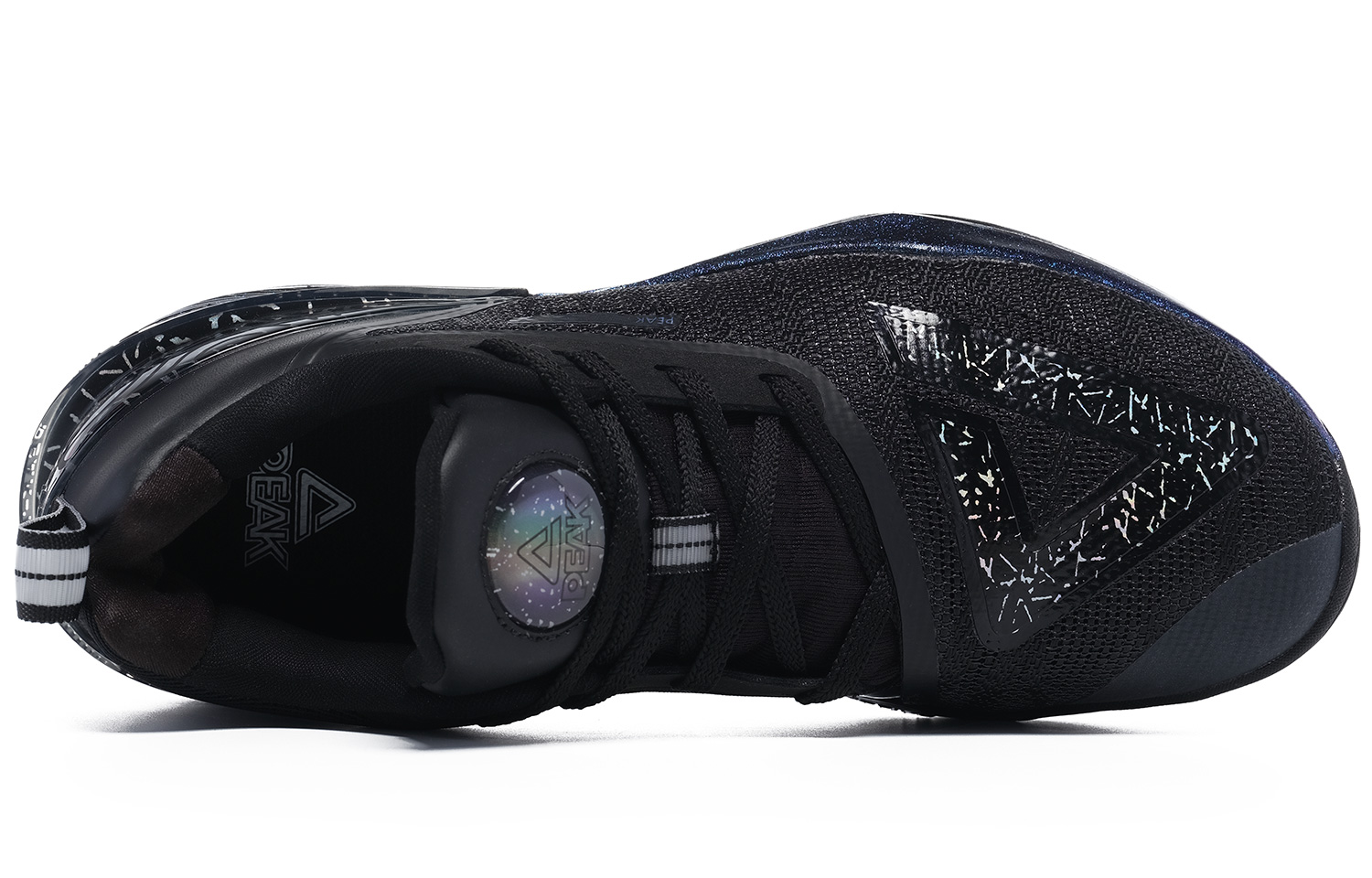 PEAK Taichi Triangle 3.0 Basketball Shoes Men’s Low Top All Black