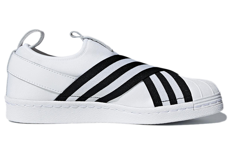 Женские кеды adidas originals SUPERSTAR (бело-черные) — фото 2