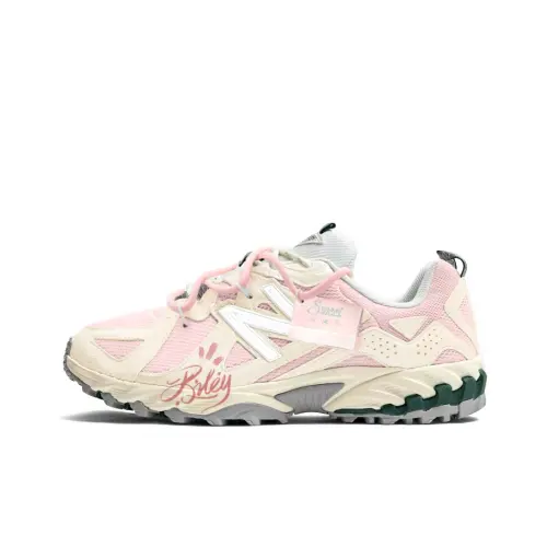 New Balance 610T Abrasion Resistant Low top Hiking Shoes Unisex Yellow Pink