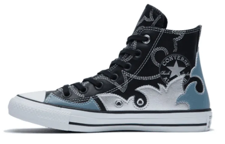 Converse Chuck Taylor All Star Space Cowgirl Black Trainers 'Blue Black Silver' Women's
