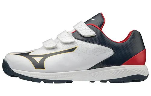 Mizuno Training Shoes Unisex Low Top White/Blue/Red