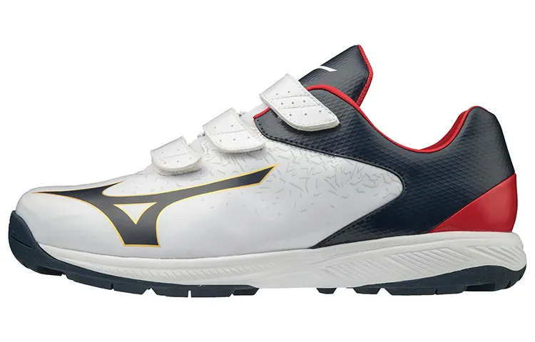 Mizuno Training Shoes Unisex Low Top White/Blue/Red