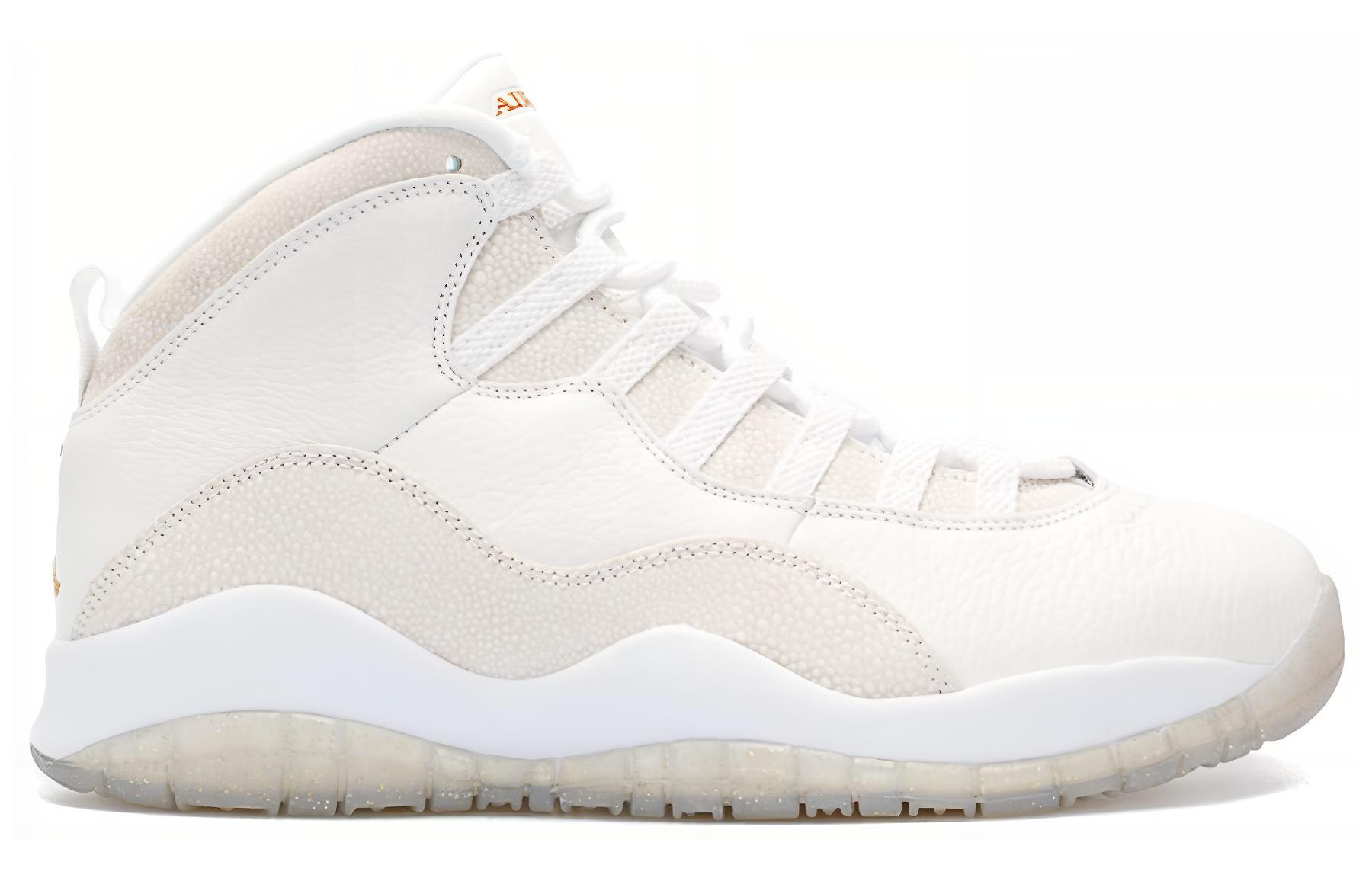 Jordan 10 Retro Drake Ovo White