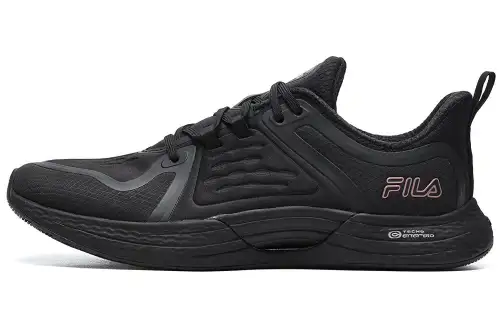 FILA Athletics Low Top Training Shoes Black Women's