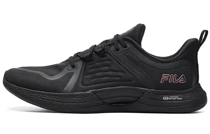 FILA Athletics Low Top Training Shoes Black Women's