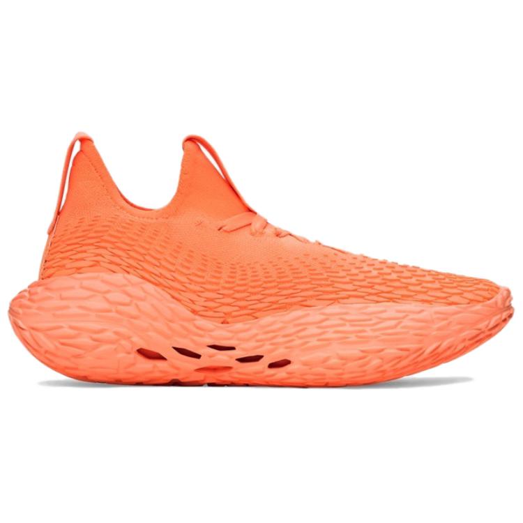 Under Armour FUTR X ELITE Classic And Versatile Support Rebound Low top Basketball Shoes Unisex Orange