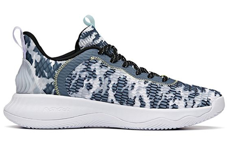 Anta Light Cavalry 6 Textile, Synthetic Leather Cushioning Slip Resistant Abrasion Resistant Low top Basketball Shoes