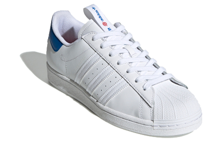 Кеды adidas Originals Superstar (бело-синий) — фото 2