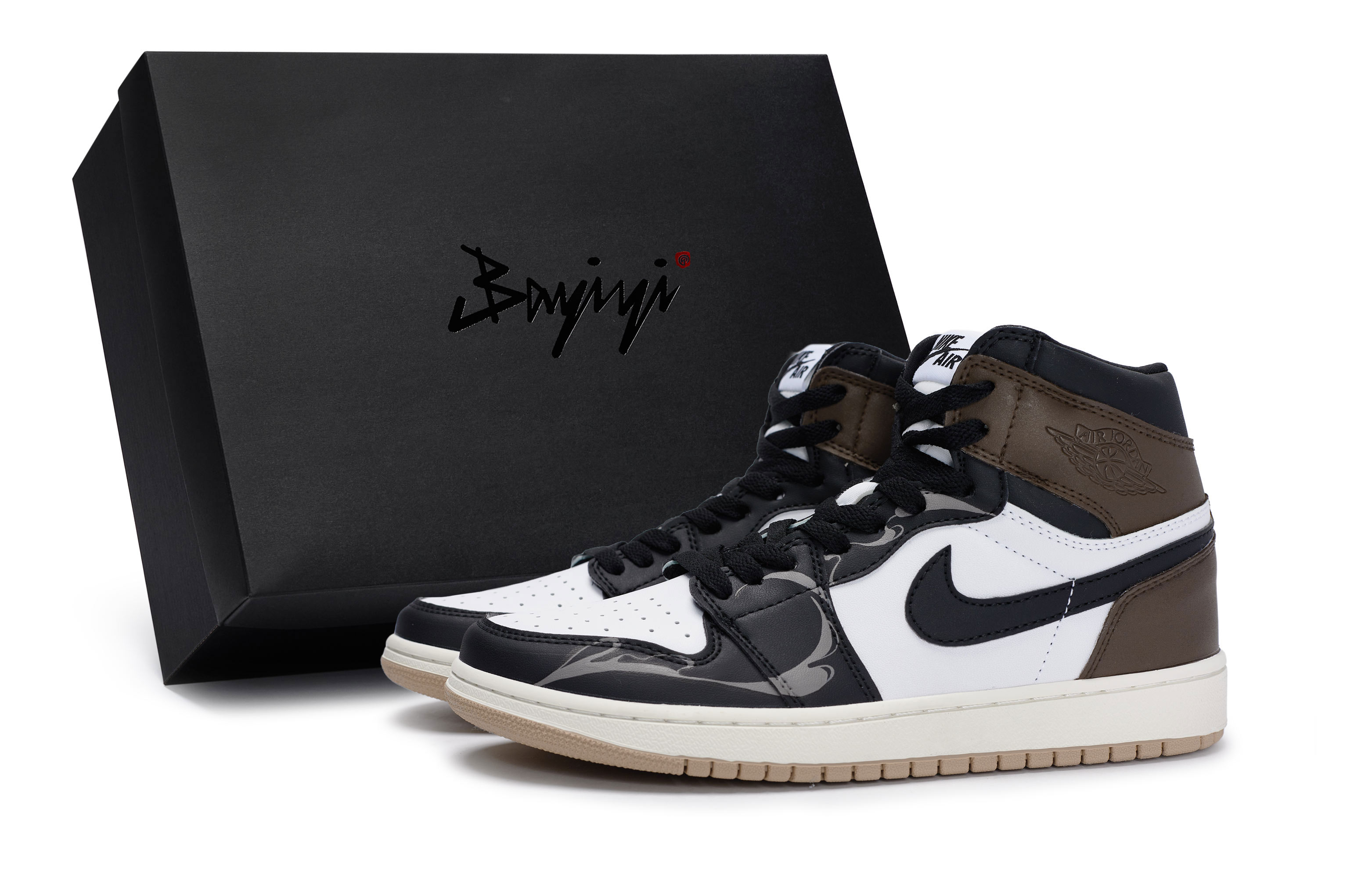 Jordan Air Jordan 1 High OG 811 Manufacturing, A Glimpse Of Smoke, Special Shoe Box Abrasion Resistant Slip Resistant