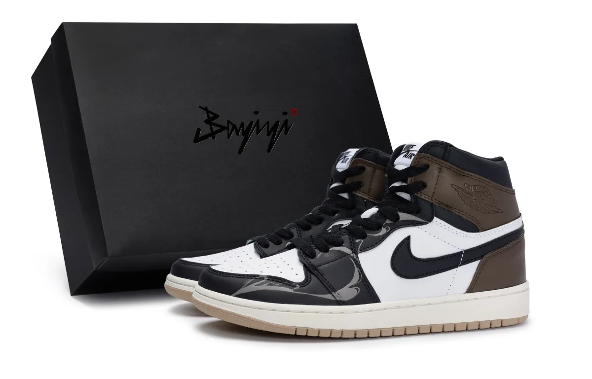 Jordan Air Jordan 1 High OG 811 Manufacturing, A Glimpse Of Smoke, Special Shoe Box Abrasion Resistant Slip Resistant