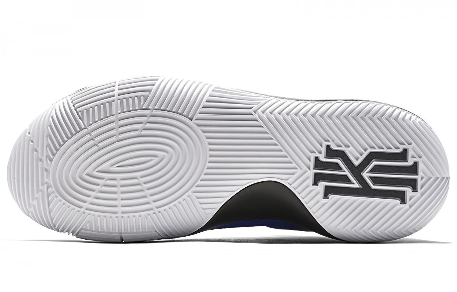 Мужские кроссовки Nike Kyrie 2 "Brotherhood" (сине-черные) — 钴蓝色/金属银/黑 — фото 4