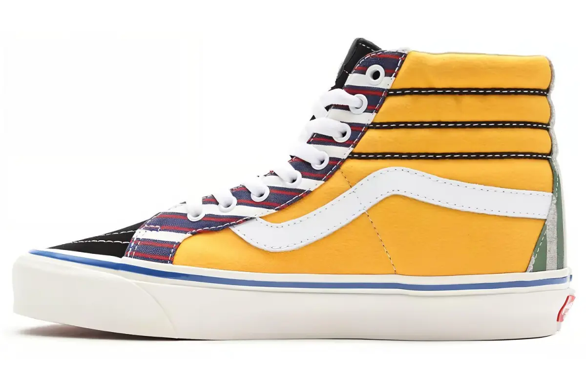 Vans SK8 Hi Black White Red