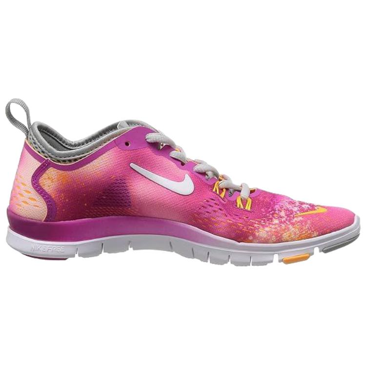 Nike Free 5.0 Slip Resistant Abrasion Resistant Slip Resistant Abrasion Resistant Low top Training Shoes Women’s Pink