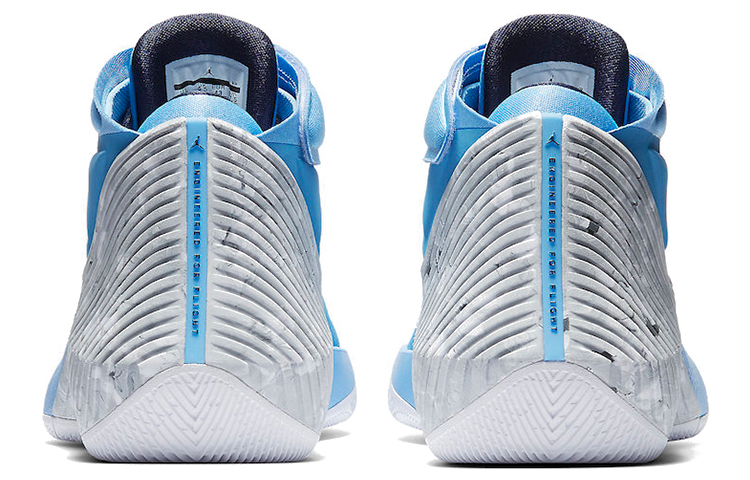 Мужские кроссовки Jordan Why Not Zer0.1 UNC OG (голубой) — 北卡蓝/白 — фото 5