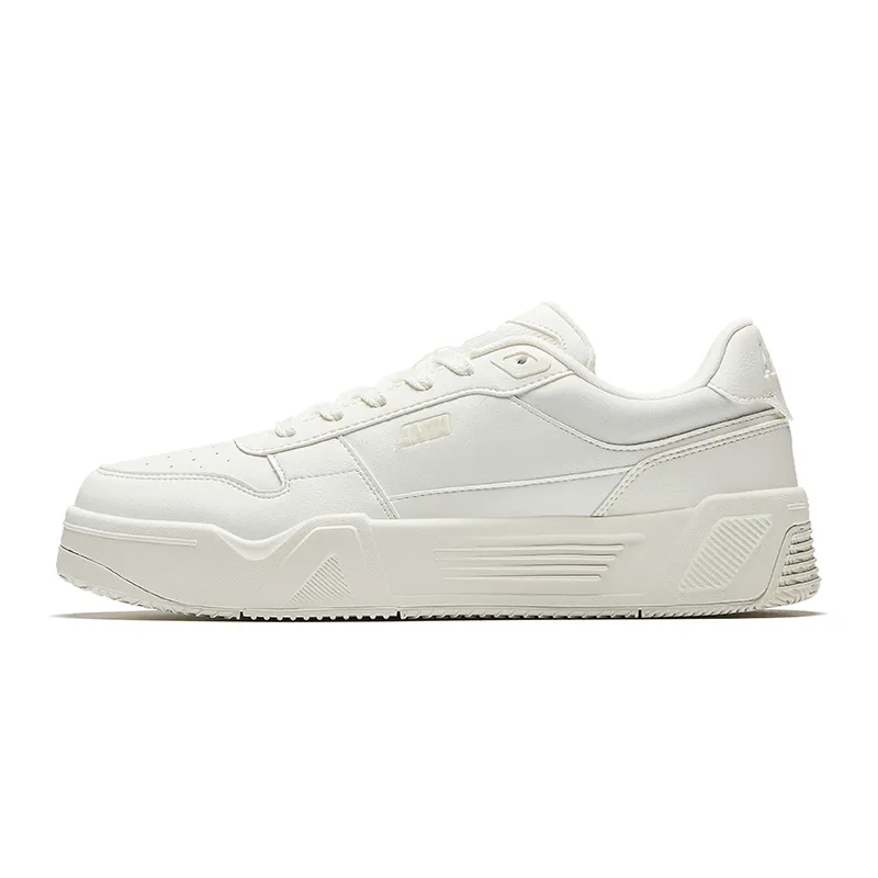 Anta Abrasion Resistant Cushioning Abrasion Resistant Cushioning Low top Skateboard Shoes Men's Ivory White