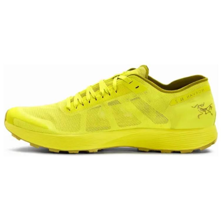 Arc’teryx Norvan SL Slip Resistant, Abrasion Resistant, Lightweight Low top Hiking Shoes Men’s Yellow
