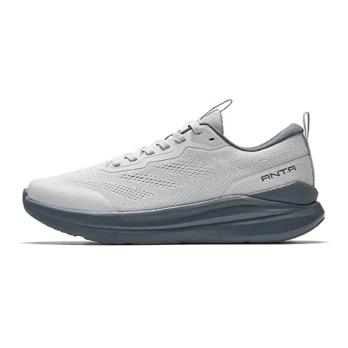 Anta Shen Xing LITE Cushioning Breathable Lightweight Low top Training Shoes Men's Gray