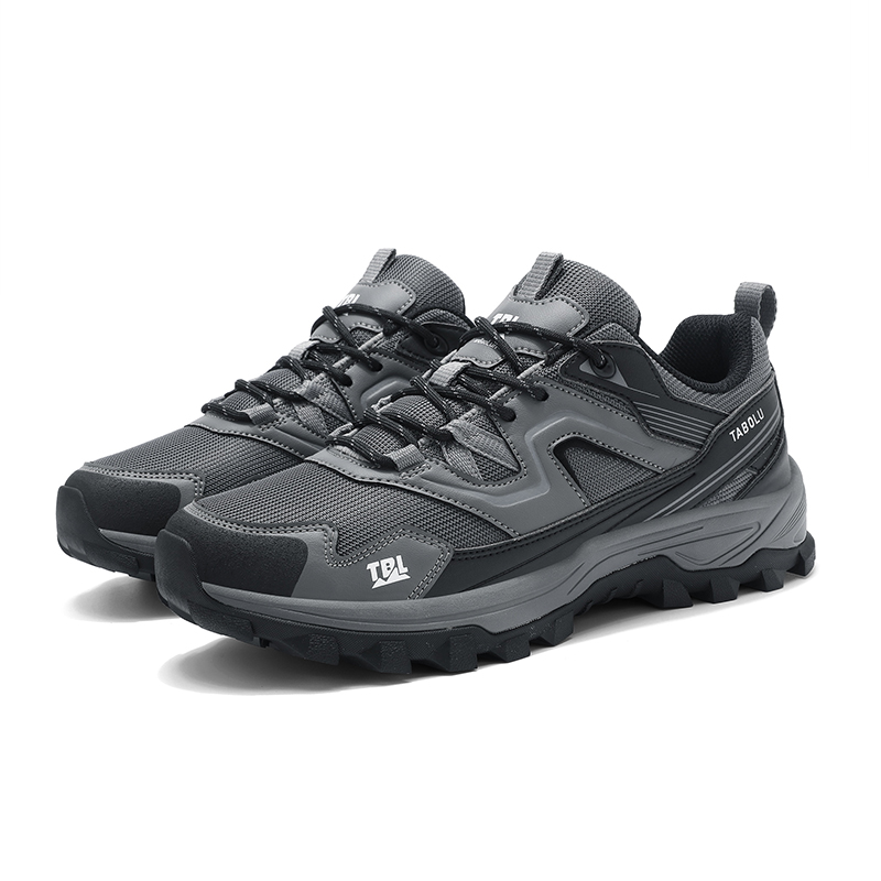 TABOLU Cushioning Slip Resistant Abrasion Resistant Low top Mountaineering Shoes Men’s