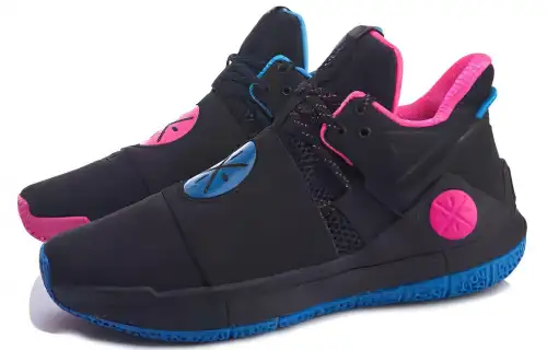 LiNing Li Ning WADE SHADOW Sixth Man Shock Absorbing Anti-Slip Wear-Resistant Mid-top Basketball Shoes Men's Mandarin Duck Fight