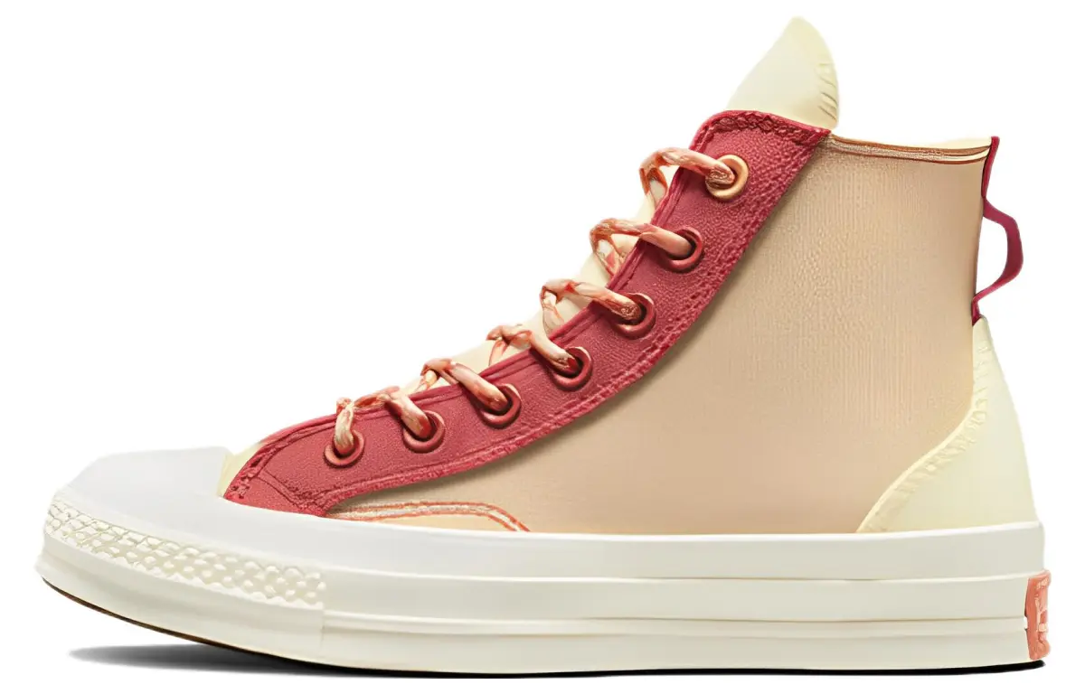 Chuck 70 Converse High 'Colorblock Overlay - Rhubarb Pie'