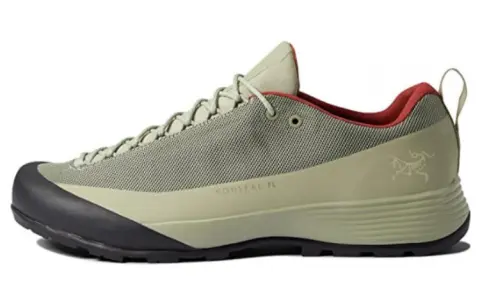 Arc'teryx KONSEAL FL 2 Waterproof And Breathable Low top Hiking Shoes Unisex Green Black Red