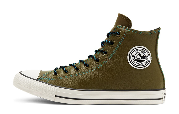 Кеды Converse Chuck Taylor All Star (зелено-белые) — Зелёный / белый — фото 1