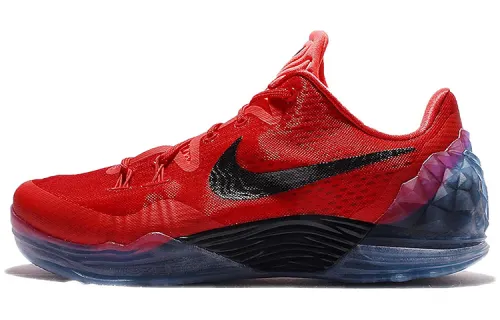 Nike Venomenon 5 Venomenon 5 Kobe Bryant fashionable and comfortable shock-absorbing, non-slip and wear-resistant low-top practical basketball shoes men's black and red