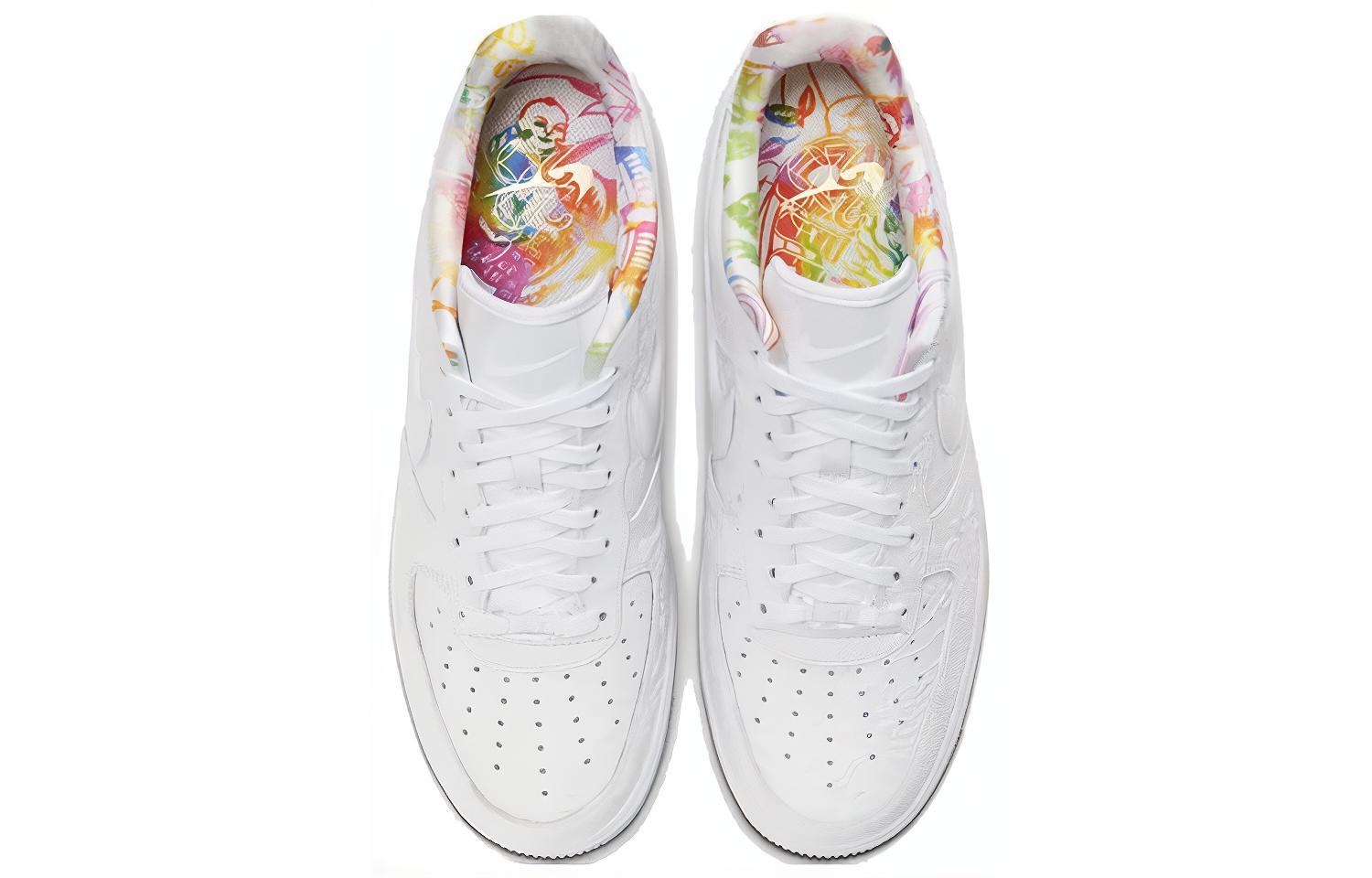 Кеды Nike Air Force 1 '07 PRM CNY (белые) — фото 4