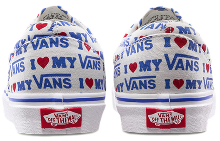 Кеды Vans Era (бело-синие) — фото 5