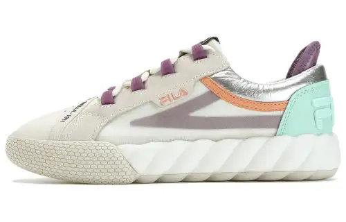 FILA Campo Abrasion Resistant Low top Skateboard Shoes Women's Ecru