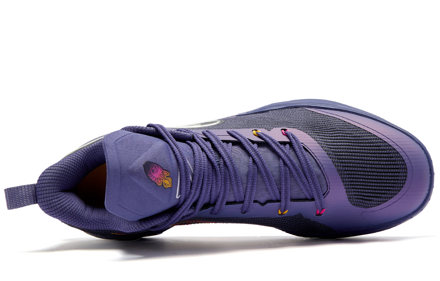 QIAODAN Thorn 8 PRO Basketball Shoes Men’s Low Top Twilight Purple Mulberry Purple