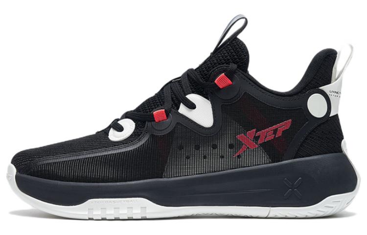 XTEP Ling Ren Basketball Shoes Men’s Mid Top Black