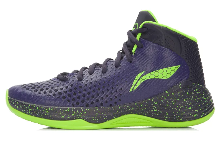 LiNing Cushioning, Slip Resistant, Abrasion Resistant, Breathable, Coverage, Support High Top Basketball Shoes Unisex