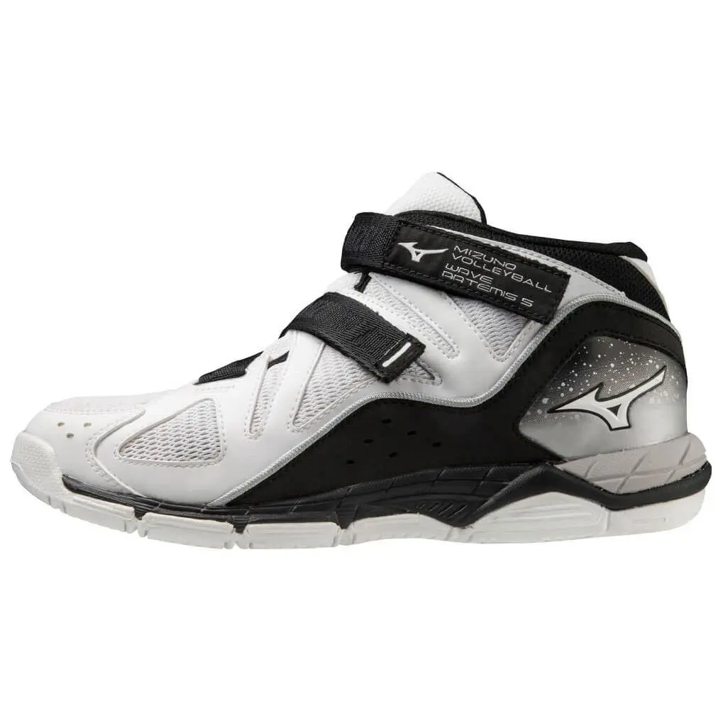 Mizuno Slip Resistant Abrasion Resistant Mid top Training Shoes Unisex White