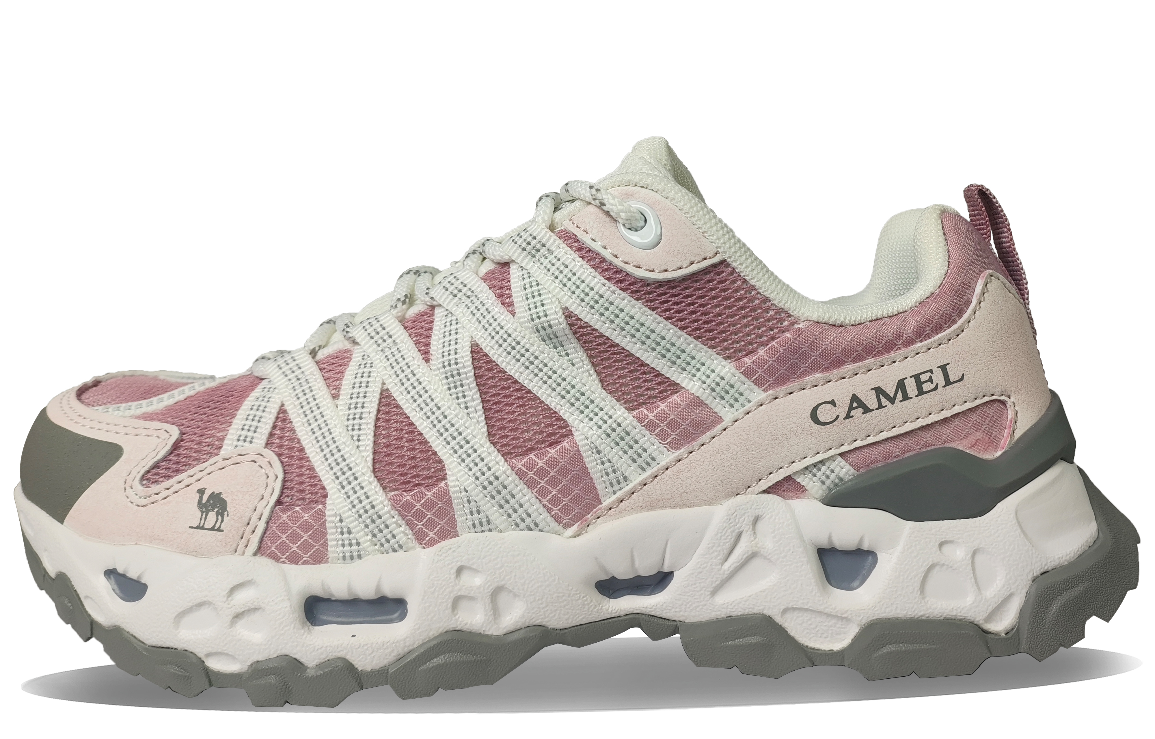 CAMEL Clear Rock YDCC Pink Mist, Box Cushioning, Wear Resistant Low top Hiking Shoes Women’s Pink