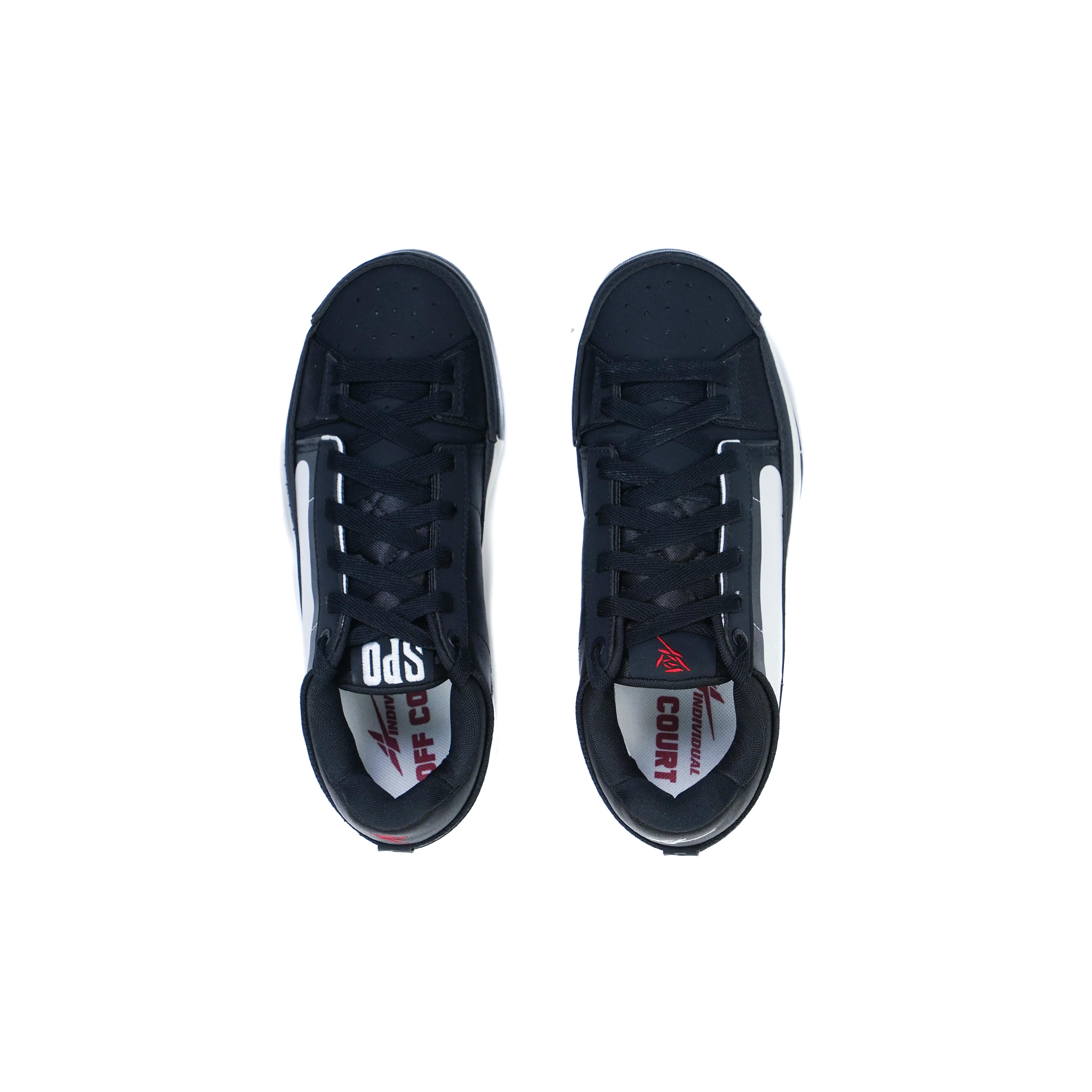 Serious Player Only Low top Basketball Shoes Men’s Black White