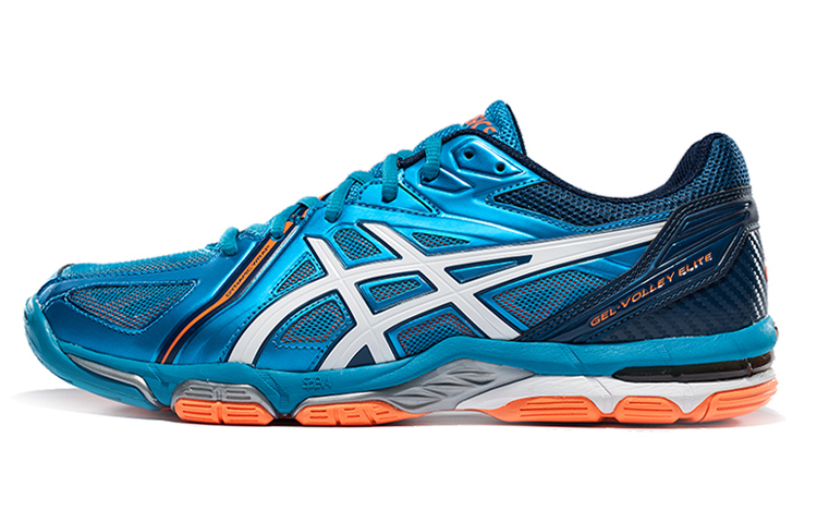 Asics Gel Volley Elite 3 Slip Resistant Low top Training Shoes Men's Blue