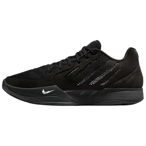 Swarovski/Swarovski x Nike Ja 2 Morant II Scratch EP soft and comfortable non-slip wear-resistant breathable support lightweight low-top basketball shoes men's black