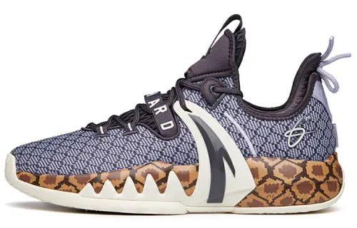 Anta Anta GH2 Hayward wear-resistant non-slip low-top practical basketball shoes men's gray brown