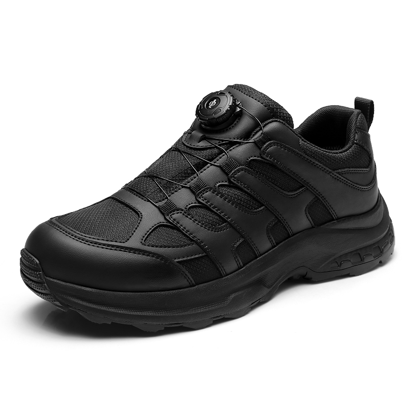QIANGREN 3515 Mountaineering Hiking Shoes Men’s Black